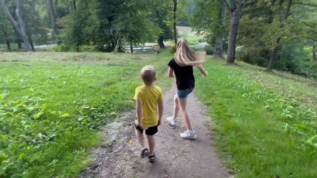 Прогулка перед сном в парке Тойла, Эстония смотреть онлайн