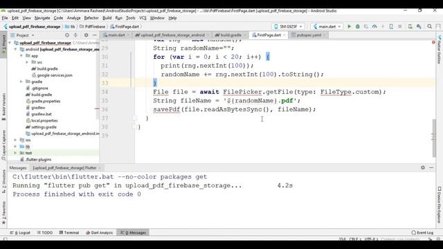 1 flutter firebase storage |upload pdf file to firebase storage flutter |connect flutter to firebas смотреть онлайн