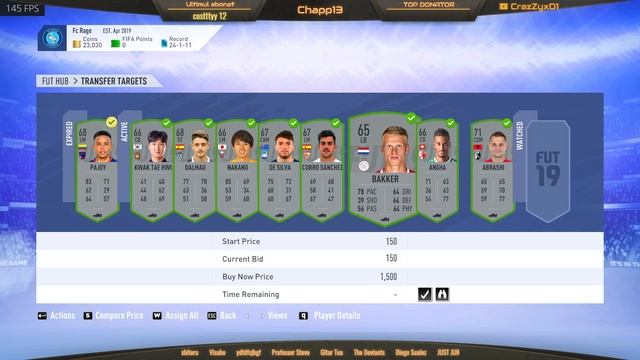 Fifa 19 Ultimate Team incercam si noi ceva :)) смотреть онлайн