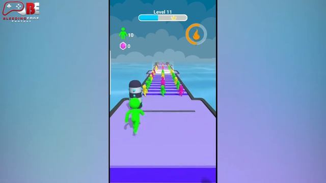 Crowd Switch - Color Run 3D | Full Android Gameplay | By Younick Games смотреть онлайн