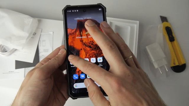 ПЕРВЫЙ ЗАЩИЩЕННЫЙ СМАРТФОН с 90 Гц дисплеем!!! Распаковка F150 R2022!