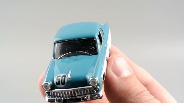 Москвич-407-Купе | Автолегенды СССР №231 | Обзор масштабной модели 1:43 смотреть онлайн