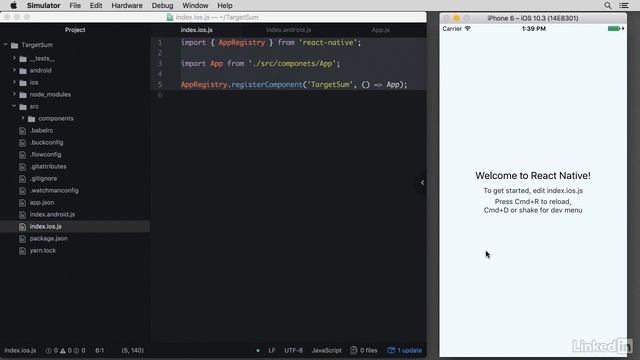 11 Initializing the TargetSum App смотреть онлайн