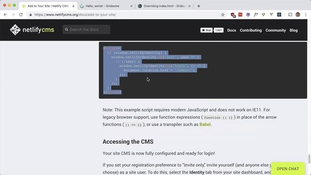 Netlify CMS - Content Management System (using Gridsome) смотреть онлайн