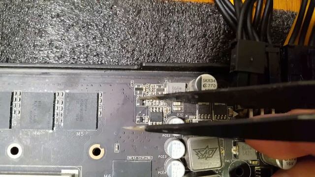 Ремонт цепи питания видеокарты Asus GTX560 смотреть онлайн