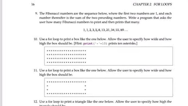 Python Programming - Chapter 2 Exercises 7-9 смотреть онлайн