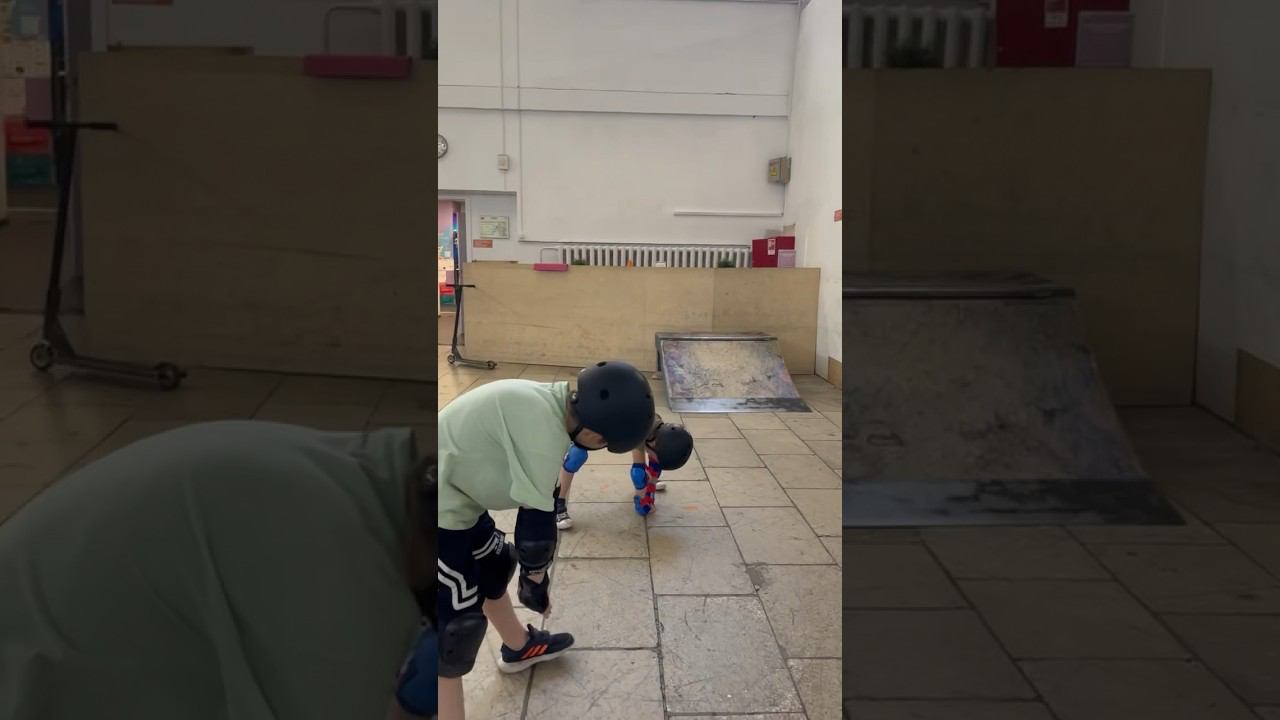 Разминка перед тренировкой. Скейт парк BunnyHop смотреть онлайн