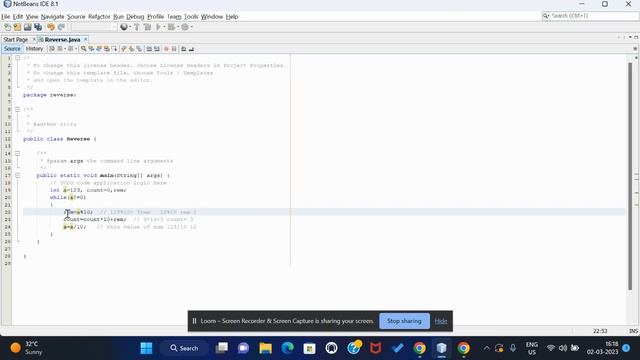 reverse number in java смотреть онлайн