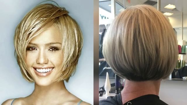 ЛУЧШАЯ ОБЪЕМНАЯ СТРИЖКА - КРУГЛЫЙ БОБ 2023. смотреть онлайн