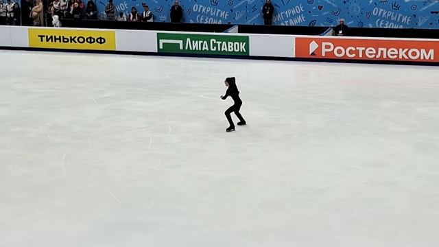 Пётр Гуменик. Контрольные прокаты. Произвольная программа. Москва, сентябрь 2023 смотреть онлайн