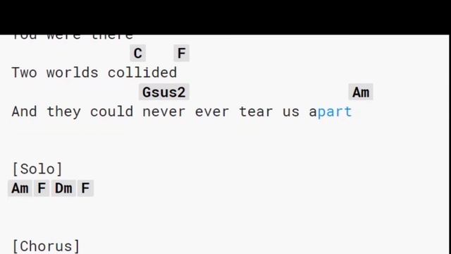 INXS NEVER TEAR US APART GUITAR CHORDS смотреть онлайн