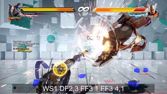 Tekken 7 - Master Raven - Wall Carry (High Damage) смотреть онлайн