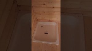 Баня 5*4 из бруса на винтовых сваях