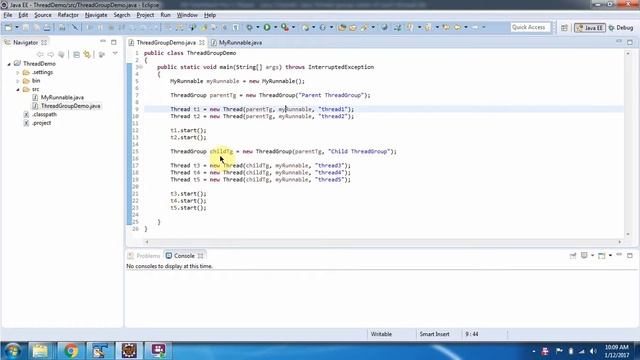 How to get the Thread group name of each thread? | Thread group in Java | Java Threads смотреть онлайн