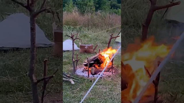 с ночевкой на рыбалке