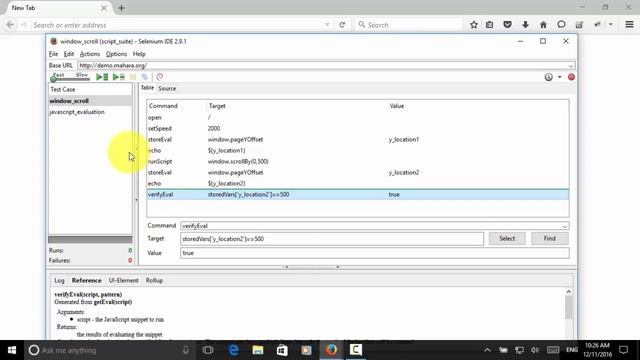 Lesson 2 Selenium IDE JavaScript Variables смотреть онлайн
