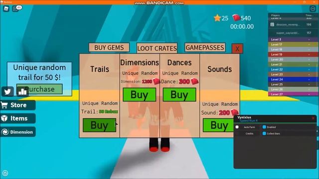 Speed Run 4 Hack, Infinite Gems, Collect All Stars, Get All TRAILS!!! смотреть онлайн