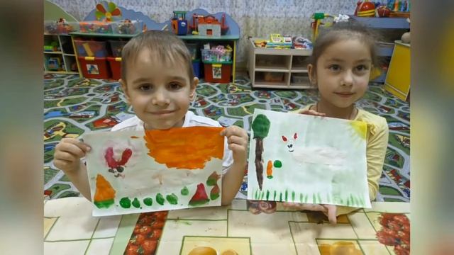 рисование по мотивам сказки "Заюшкина избушка". смотреть онлайн