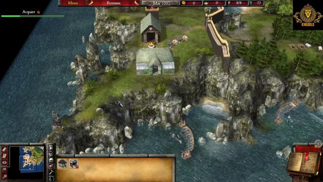 Stronghold 2 HD | The Path of Peace | Mission 1: Sim Campaign Steam Edition смотреть онлайн