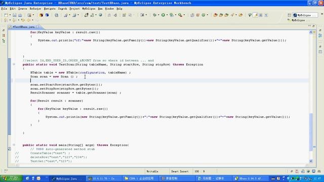Hadoop视频教程.30 Java操作HBase2 смотреть онлайн