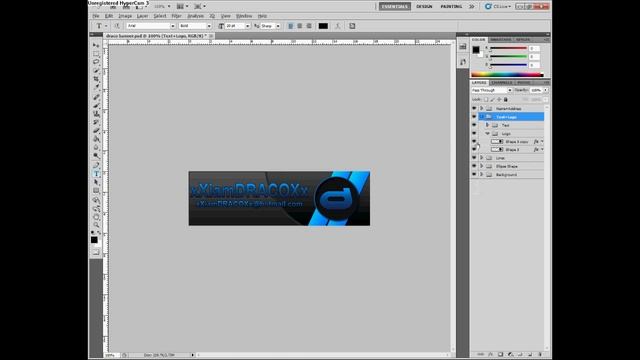 PhotoShop CS5 - Free banner template + download link [HD] смотреть онлайн