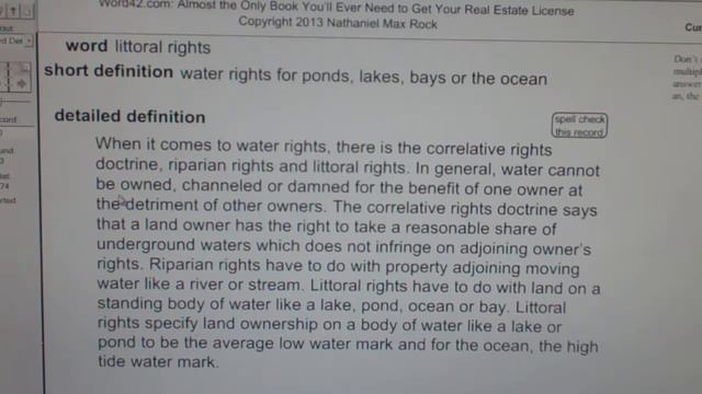 littoral rights Real Estate License Exam Study Guide AgentExamPass.com смотреть онлайн