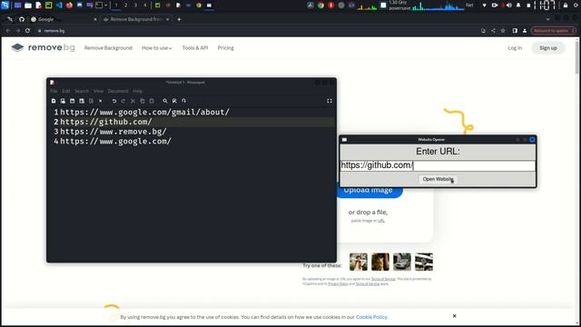 Build a Simple Python GUI Application to Open Websites смотреть онлайн