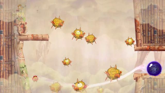 Прохождение Rayman Origins Глава 2 # 9 : Ищи ветра в поле смотреть онлайн