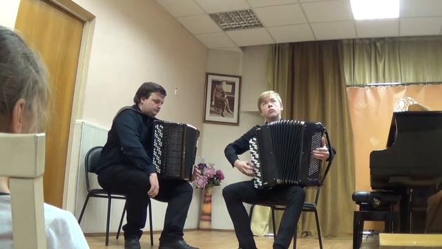 С.Коняев Концертная пьеса для баяна с оркестром смотреть онлайн