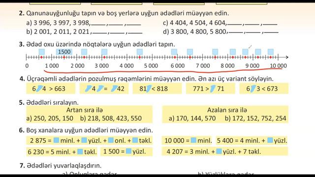 4-cü sinif riyaziyyat kitabı 2023 | Səhifə 8-9 | Nail Sadigov смотреть онлайн