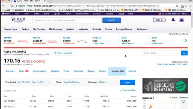 How to download historical prices from Yahoo finance смотреть онлайн
