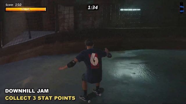 Downhill Jam: Collect 3 Stat Points for Tony | Location of Stat Points | Tony Hawk's Pro Skater 1+2 смотреть онлайн
