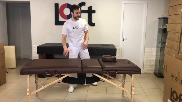 Массажный стол Сварог - самый комфортный из линейки ЛОФТ смотреть онлайн
