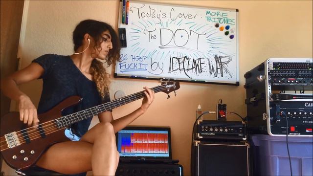 I Declare War - The Dot (Bass Cover) смотреть онлайн