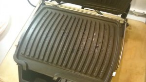 Стейк зубатки в электрогриле. Мой эксперимент.