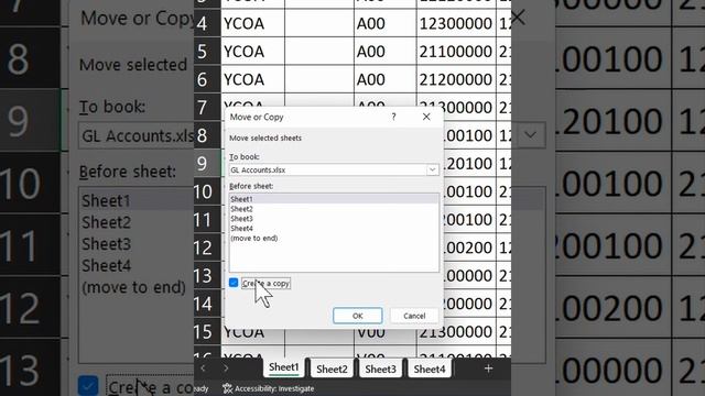 How to copy multiple worksheets to new worksheets in just a few seconds. #excel #msoffice смотреть онлайн