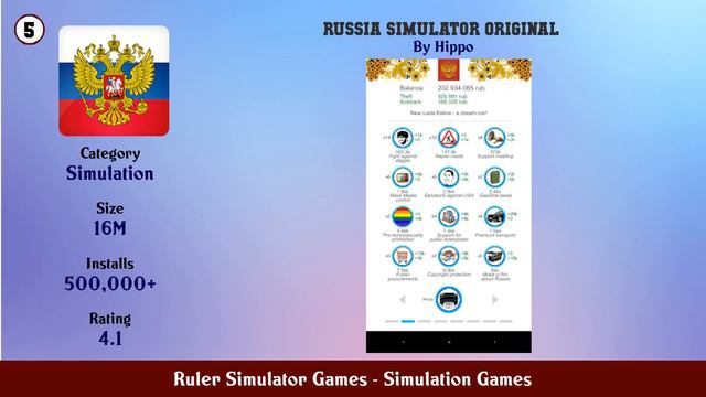 Top 10 Ruler Simulator Games Android Games смотреть онлайн