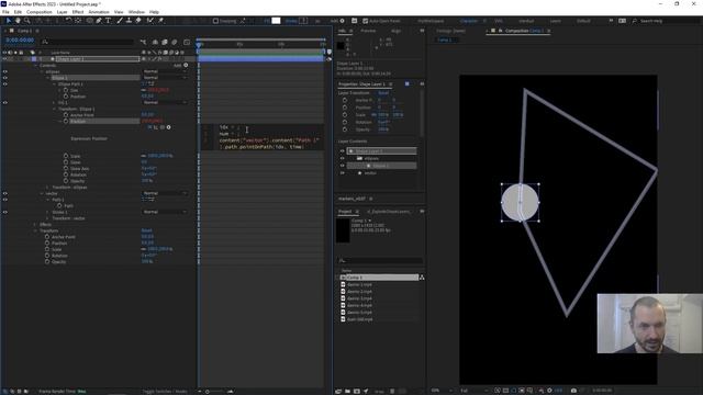 08 - Как это сделать в Ае - сложный шейп в стиле Dae In Chung [daeinc] смотреть онлайн
