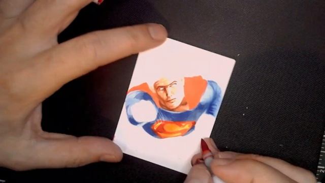 Christopher Reeve Superman Sketch Card смотреть онлайн