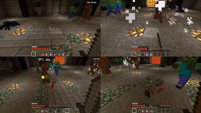 Minecraft: Story Mode-themed arena map: can the devs survive? смотреть онлайн