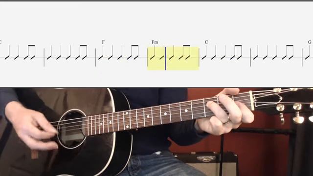 Don't Look Back in Anger (Chords and Strumming) Watch and Learn Guitar Lesson for Beginners смотреть онлайн
