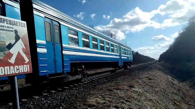 ДИЗЕЛЬ-ПОЕЗД ДРБ1 11 БЧ С СИЛОВОЙ ТЯГОЙ М62 ОРША-МОГИЛЕВ |DIESEL TRAIN DRB1 11 WITH POWER Draft M62 смотреть онлайн