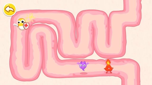 My Hospital Doctor Panda fix a broken bone reduce fever BabyBus Kids Games смотреть онлайн