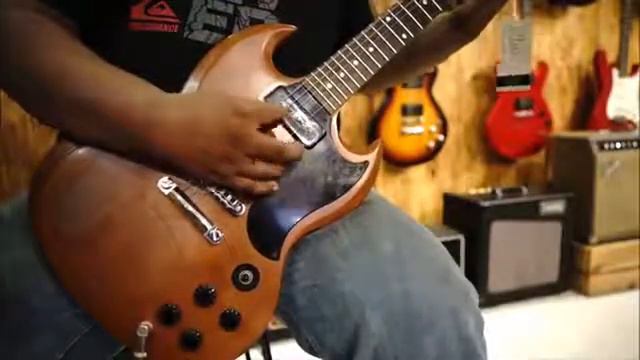 Review sound Gibson SG Tribute '60 USA Soapbar Pickup смотреть онлайн