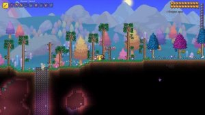 Как создать святой биом в террарии?