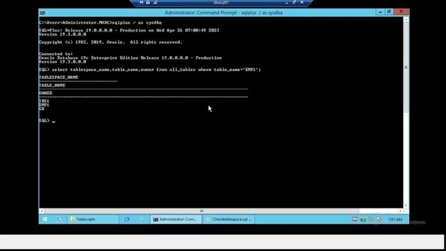 Oracle: Execute script from another location смотреть онлайн