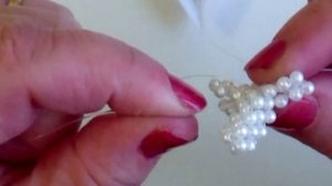 Крестик из бисера