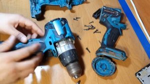 Замена корпуса на шуруповёрт Makita DDF481