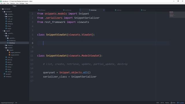 Django REST API Tutorial - Guide to Viewsets, Routers and Serializers #2 (2018) смотреть онлайн