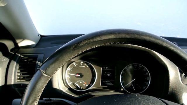 Запуск двигателя в -20 после суточного простоя на -30 Skoda Octavia А5 FL смотреть онлайн